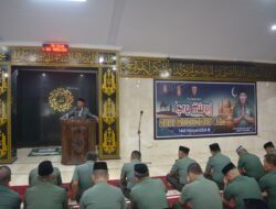 “Pangdam XIV/Hasanuddin Mendorong Ketaatan dan Kesatuan dalam Peringatan Isra Mi’raj Nabi Muhammad SAW 1445 H/2024 M di Makodam”