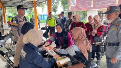 Layanan Kesehatan dari Polda Jateng untuk Petugas Pemilu