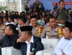 Kapolres Pelabuhan Makassar AKBP Yudi Frianto Hadiri Kegiatan Bakti Sosial, Pasar Murah, dan Bazar UMKM Polri