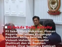 PJ Sekda Kota Makassar : Budaya/Pariwisata Kota Makassar Menarik Perhatian Duta Besar Afrika Selatan