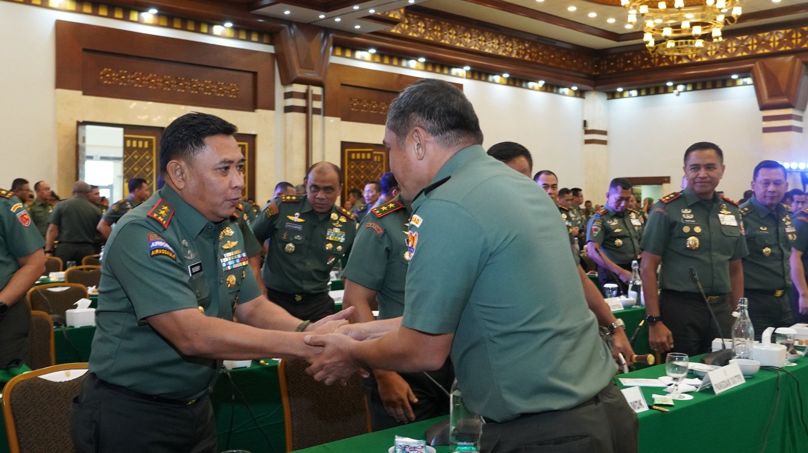 Pangdam XIV/Hasanuddin Mayjen TNI Bobby Rinal Makmun Mengikuti Rapim ...