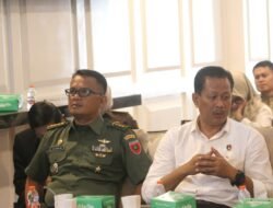 Pamen Ahli Ekonomi Kolonel Kav Demak S. Sianturi Ikuti Rakor Pengendalian Inflasi Daerah 2024 secara Virtual