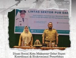Dinsos Kota Makassar Gelar Rapat Koordinasi & Sinkronisasi Penerbitan Izin Undian Gratis Berhadiah & Pengumpulan Uang Atau Barang