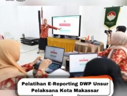 DWP Kota Makassar Gelar Pelatihan E-Reporting