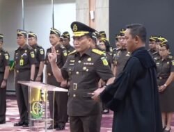 Leonard Eben Ezer Simanjuntak Dilantik Sebagai Staf Ahli Bidang Hubungan Antar Lembaga & Kerjasama Internasional Jaksa Agung