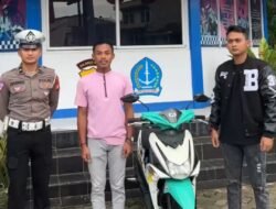 SATLANTAS POLRES Bone Jemput Pelaku Freestyle, Motornya Lebaran di Polres Bone