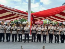 Polrestabes Makassar Gelar Upacara Serah Terima Jabatan Kasat Lantas dan Kapolsek : Kontinuitas Kepemimpinan di Lingkungan Polri