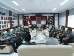 Kebersamaan dan Silaturahmi Ditekankan dalam Audiensi Pangdam XIV/Hasanuddin dan Pangdivif-3/Kostrad