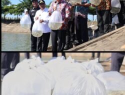 Melepas 10.000 Bibit Ikan di Kolam Regulasi Waduk Nipa-Nipa, Danny Pomanto Menyambut Baik Program Gerakan Tebar Ikan Air Tawar