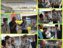 Bhakti Sosial Lapas Parepare Berbagi Kepedulian dan Takjil di Bulan Ramadhan