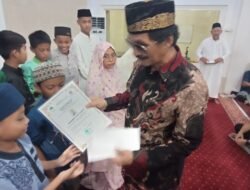 PARMA Gelar Lomba Surah Pendek, Adzan, dan Praktek Shalat di Mesjid Al Hidayah Manggala Makassar