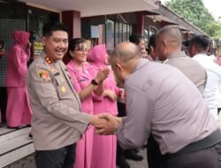 Kapolres Pelabuhan Makassar Gelar Halal Bihalal Bersama Anggota
