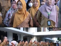 Plt. Kepala Dinas Ketahanan Pangan Kota Makassar dan Staf Hadiri Apel Pagi Pasca Libur Idul Fitri 1445 H