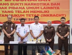 Pemusnahan Barang Bukti di Kejaksaan Negeri Bone Menyaksikan Penghancuran Barang Bukti yang Telah Memiliki Kekuatan Hukum Tetap