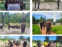 Peringati HBP ke-60: Rutan Kelas IIB Bantaeng Gelar Upacara Tabur Bunga di Taman Makam Pahlawan Sasayya
