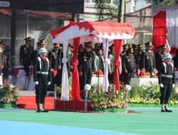 Lapas Maros Ikuti Upacara HBP ke-60, Ini Pesan Kakanwil Sulsel
