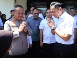 Kapolrestabes Makassar Hadiri Peluncuran Aplikasi Elektronik dan Penyerahan Sertifikat Elektronik oleh Menteri ATR/BPN
