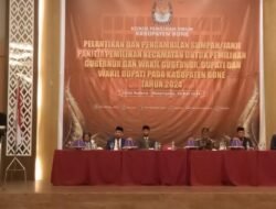 Resmi Dilantik: 135 Anggota PPK Bone Diharapkan Jaga Kekompakan dan Sinergitas