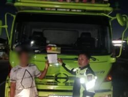 Empat Truk ODOL Ditindak Personel Satlantas Polres Bone