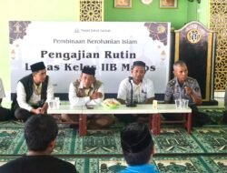 Tingkatkan Keimanan , Lapas Maros Gencarkan Pembinaan Keagamaan ke Warga Binaan