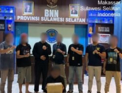 Bea Cukai Makassar dan BNNP Sulawesi Selatan Gagalkan Peredaran 99 Gram Metamfetamin