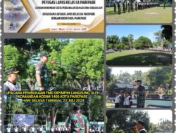 Lapas IIA Parepare Kembali Gelar Pembinaan Fisik Mental dan Disiplin (FMD) Bagi Petugas Bekerjasama Dengan KODIM 1405 Kota Parepare.