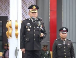 Polrestabes Makassar Gelar Upacara Peringatan Hari Bhayangkara ke-78