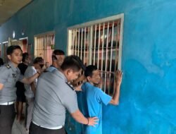 Pengecekan Kamar Hunian,Deteski Dini Ganguan Kamtib di Lapas IIB Maros