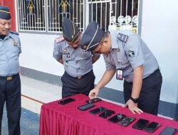 Pemeriksaan Aktivitas Judi Online pada Handphone Pegawai di Lingkungan Rumah Tahanan Negara Kelas II B Bantaeng