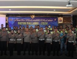 Kapolrestabes Makassar Membuka Latihan Pra Operasi “Patuh Pallawa 2024”