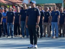 Lapas Kelas I Makassar Gelar Upacara Bendera untuk Warga Binaan