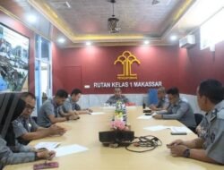 Dalam Nuansa Coffee Morning, Kepala Rutan Kelas I Makassar, Jayadikusumah, Bersama Jajaran Bahas Rencana Peringatan Hari Pengayoman Ke-79