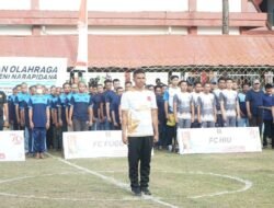 Pekan Olahraga Semarak di Lapas Kelas 1 Makassar Sambut Hari Kemerdekaan ke-79 RI