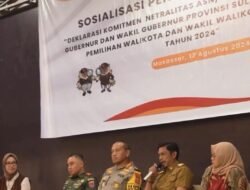 Pj Sekda Makassar Dampingi Wali Kota dalam Rapat Koordinasi HUT RI ke-79 dan Sosialisasi Netralitas ASN