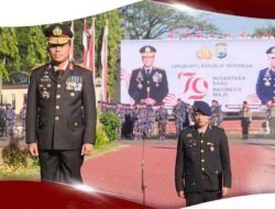 Wakapolda Sulsel Brigjen Pol. Nasri, S.I.K., M.H., Pimpin Upacara Peringatan Hari Kemerdekaan RI ke-79 di Mapolda Sulsel