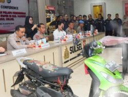 Kapolda Sulawesi Selatan Pimpin Press Release Kasus Penemuan Mayat Dalam Koper