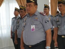 Perdana Pimpin Apel Pagi, Menkumham RI Berikan Pesan Penting Bagi Seluruh Jajaran