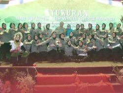 Kapolrestabes Makassar Hadiri Syukuran HUT Polwan ke-76