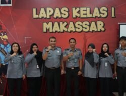 Lapas Makassar Tingkatkan Kapasitas melalui Praktek Perumusan dan Pemutakhiran Data Sidik Jari Warga Binaan