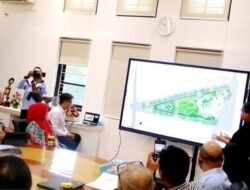 Kadis Sosial Hadiri Rakor Hasil Studi Sosial Proyek Revitalisasi Taman Hasanuddin