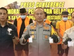 Polrestabes Makassar Tangkap Empat Kurir Narkoba, Amankan 533 Gram Shabu
