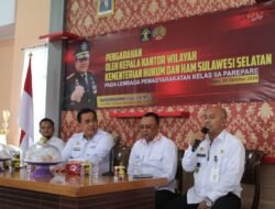 Kakanwil Kemenkumham Sulawesi Selatan Berikan Penguatan Tupoksi Penyelenggaraan Pemasyarakatan kepada Petugas Lapas Kelas IIA Parepare