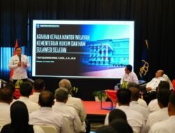 Kakanwil Kemenkumham Sulsel Tekankan Implementasi Tata Nilai PASTI dan Core Values ASN BerAKHLAK