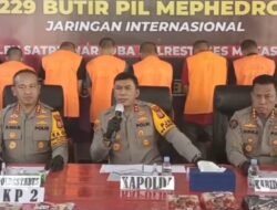 Satuan Reskrim Narkoba Polrestabes Makassar Ungkap Jaringan Narkotika Internasional dengan Barang Bukti Bernilai Rp 50 Miliar