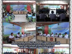 Lapas IIA Parepare Gelar Sidang Tim Pengamatan Pemasyarakatan (TPP) Tindak Lanjut Program Panca Carana Laksya Pemasyarakatan.
