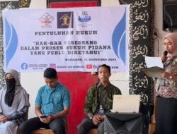 Penyuluhan Hukum di Blok Lamadukelleng, YLBHM Berikan Edukasi Kepada Warga Binaan Rutan Makassar