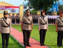 Kapolres Maros Pimpin Sertijab Kapolsek Lau dan Kasatresnarkoba Polres Maros