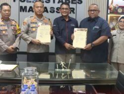 Kapolrestabes Makassar Tandatangani MoU Pengamanan Objek Vital dengan PT MMN dan PT MAN