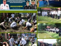 Lapas IIA Parepare Gelar Penanaman Perdana Bibit Lombok dan Tebar Benih Ikan Bersama PJ Wali Kota Parepare