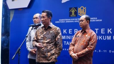 Menkum Supratman: Ditjen AHU Pegang Peran Strategis Dukung Program Prioritas Nasional